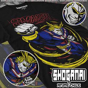 BNH17 All Might - BOKU NO HERO - ADULTO (Polera o Polerón)
