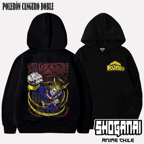BNH17 All Might - BOKU NO HERO - ADULTO (Polera o Polerón) 5