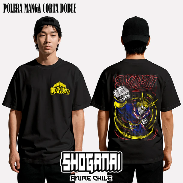 BNH17 All Might - BOKU NO HERO - ADULTO (Polera o Polerón) 2