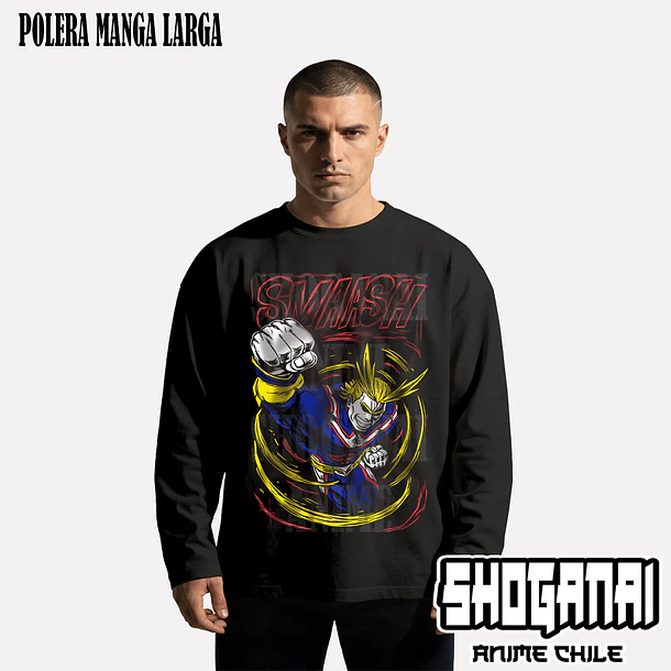 BNH17 All Might - BOKU NO HERO - ADULTO (Polera o Polerón) 3