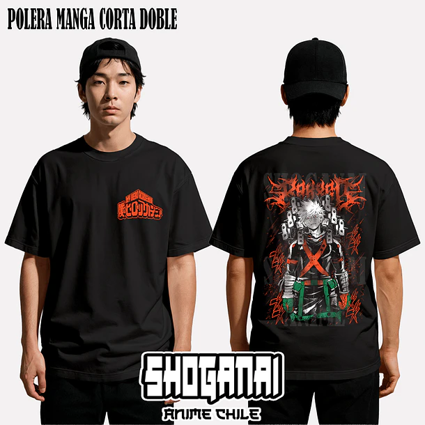 BNH18 Dynamight / Katsuki Bakugo - BOKU NO HERO - ADULTO (Polera o Polerón) 2