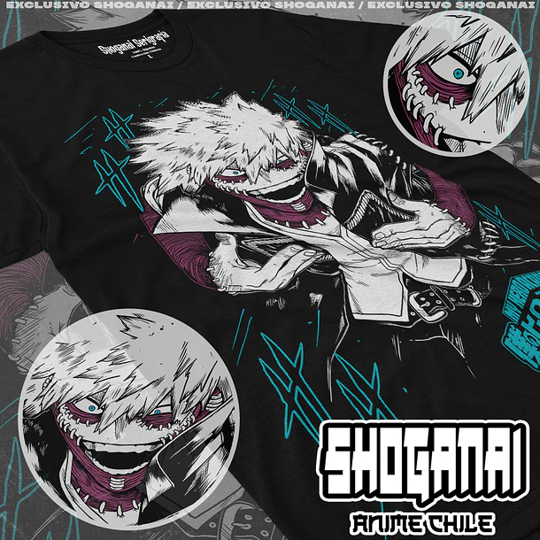 BNH19 Dabi / Toya Todoroki - BOKU NO HERO - ADULTO (Polera o Polerón) 1