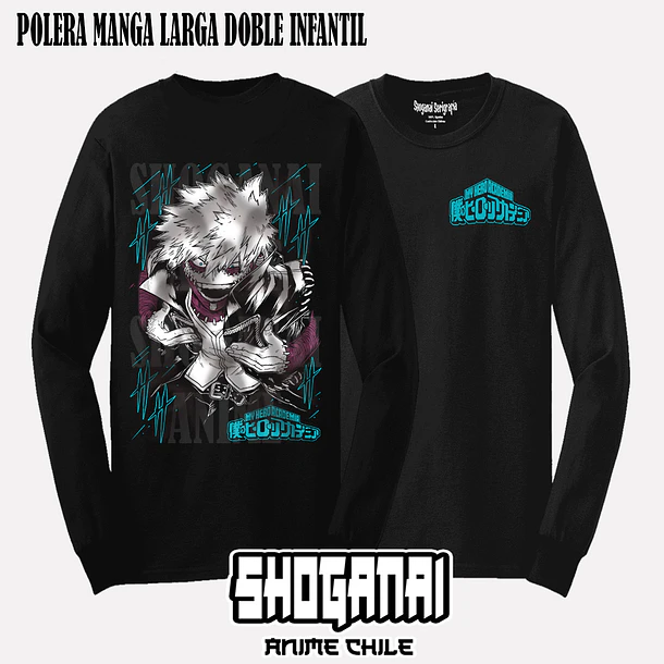 BNH19 Dabi / Toya Todoroki - BOKU NO HERO - INFANTIL (Polera o Polerón) 4