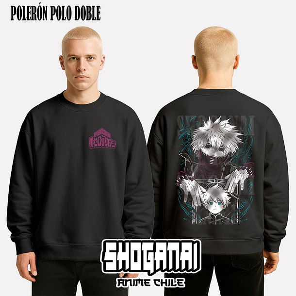BNH20 Dabi / Toya Todoroki - BOKU NO HERO - ADULTO (Polera o Polerón) 7