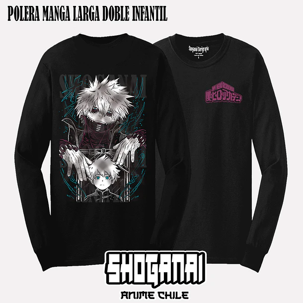 BNH20 Dabi / Toya Todoroki - BOKU NO HERO - INFANTIL (Polera o Polerón) 4
