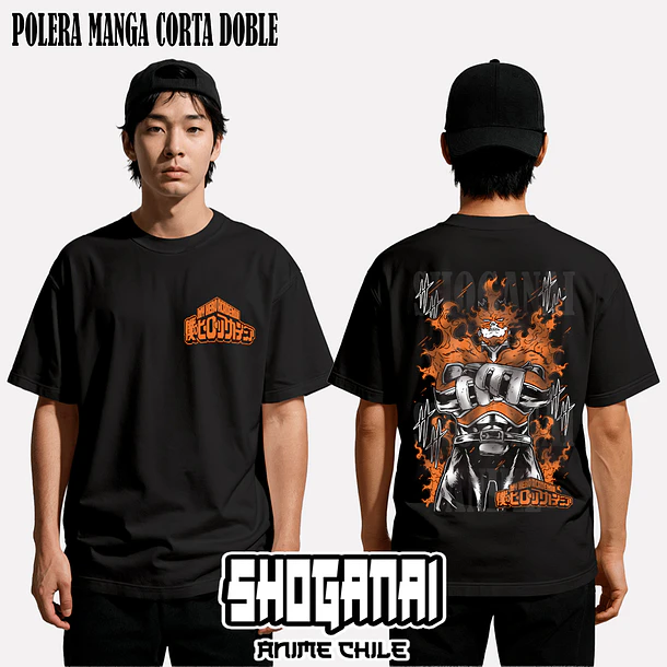 BNH21 Endeavor / Enji Todoroki - BOKU NO HERO - ADULTO (Polera o Polerón) 2