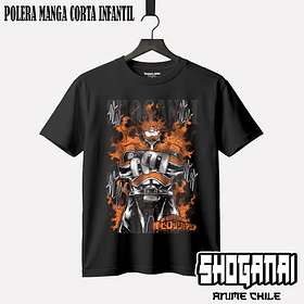 BNH21 Endeavor / Enji Todoroki - BOKU NO HERO - INFANTIL (Polera o Polerón)
