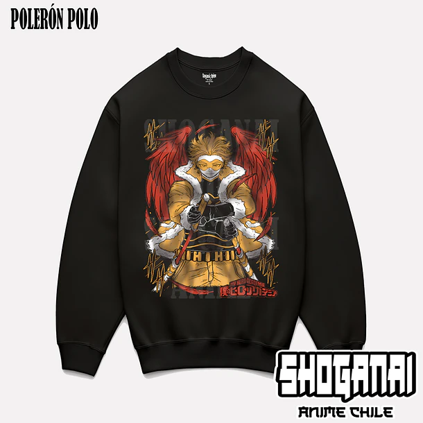 BNH22 Hawks - BOKU NO HERO - ADULTO (Polera o Polerón) 6