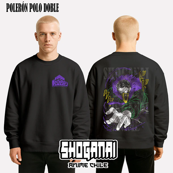 BNH23 Overhaul / Kai Chisaki - BOKU NO HERO - ADULTO (Polera o Polerón) 7