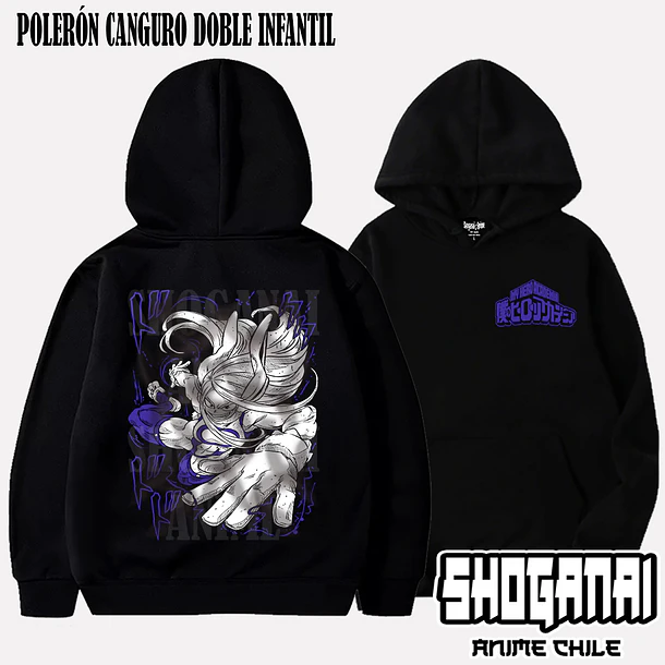 BNH24 Mirko / Rumi Usagiyama - BOKU NO HERO - INFANTIL (Polera o Polerón) 5