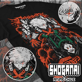 BNH25 Dynamight / Katsuki Bakugo - BOKU NO HERO - ADULTO (Polera o Polerón)