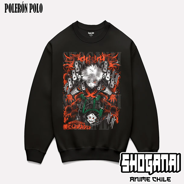BNH25 Dynamight / Katsuki Bakugo - BOKU NO HERO - ADULTO (Polera o Polerón) 6