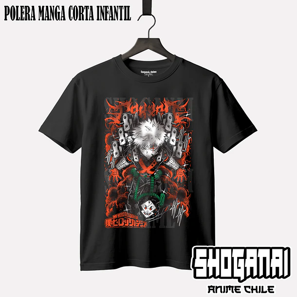 BNH25 Dynamight / Katsuki Bakugo - BOKU NO HERO - INFANTIL (Polera o Polerón) 1