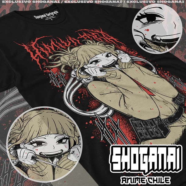 BNH26 Himiko Toga - BOKU NO HERO - ADULTO (Polera o Polerón) 1
