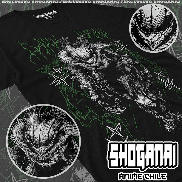 BNH27 Dark Deku / Izuku Midoriya - BOKU NO HERO - ADULTO (Polera o Polerón) 1