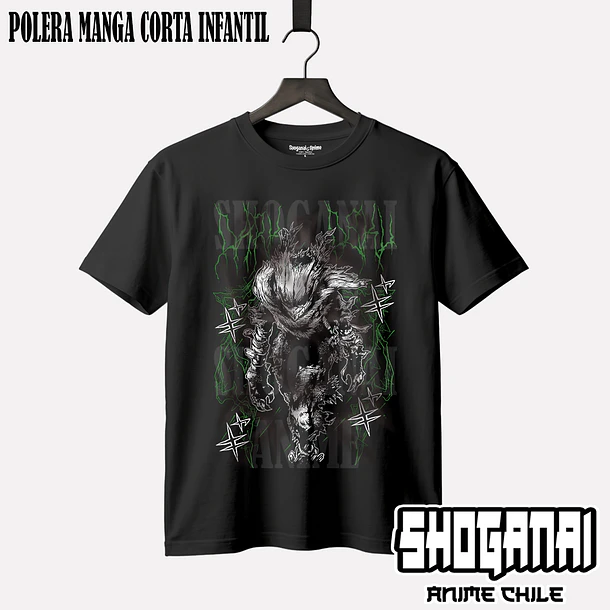 BNH27 Dark Deku / Izuku Midoriya - BOKU NO HERO - INFANTIL (Polera o Polerón) 1