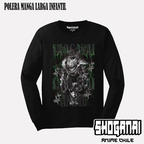 BNH27 Dark Deku / Izuku Midoriya - BOKU NO HERO - INFANTIL (Polera o Polerón) 3