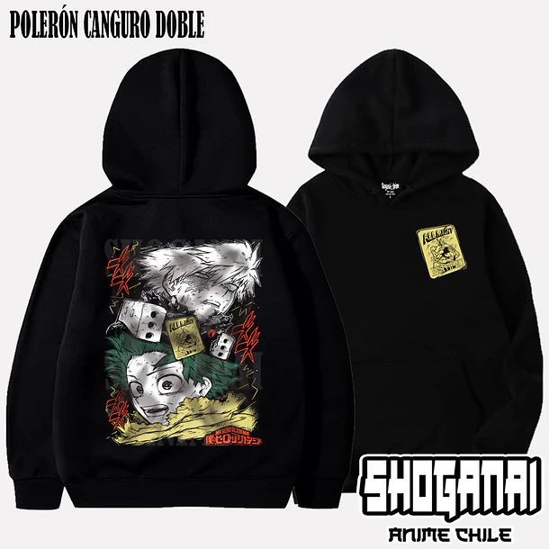 BNH28 Deku y Bakugo - BOKU NO HERO - ADULTO (Polera o Polerón) 5