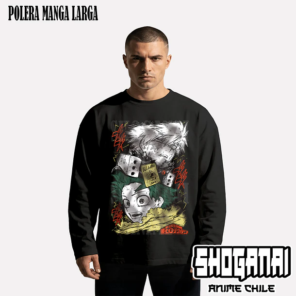 BNH28 Deku y Bakugo - BOKU NO HERO - ADULTO (Polera o Polerón) 3
