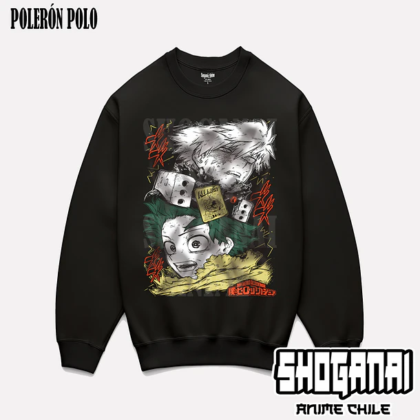 BNH28 Deku y Bakugo - BOKU NO HERO - ADULTO (Polera o Polerón) 6