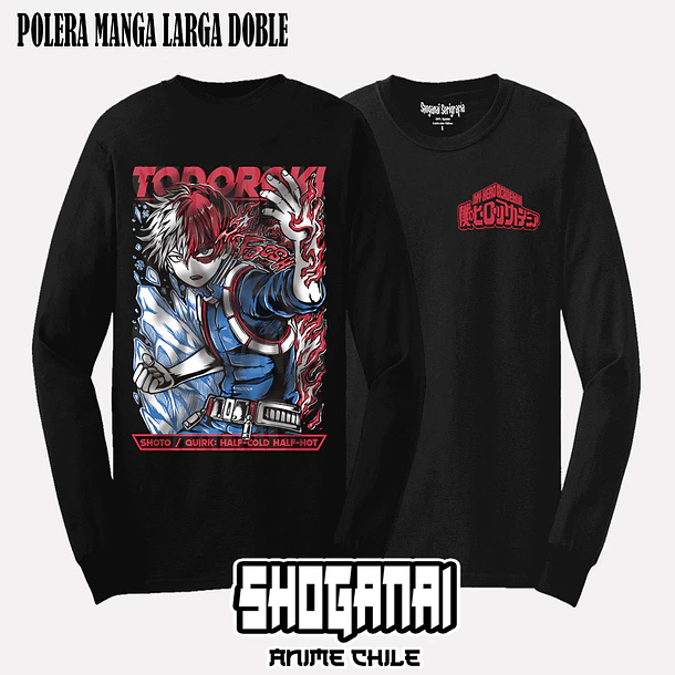 BNH29 Shoto / Shoto Todoroki - BOKU NO HERO - ADULTO (Polera o Polerón) 5