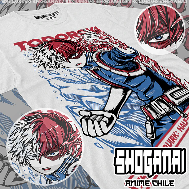 BNH29 Shoto / Shoto Todoroki - BOKU NO HERO - INFANTIL (Polera o Polerón) 2