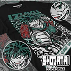 BNH30 Deku / Izuku Midoriya - BOKU NO HERO - ADULTO (Polera o Polerón) 1