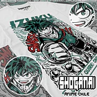 BNH30 Deku / Izuku Midoriya - BOKU NO HERO - INFANTIL (Polera o Polerón) 2