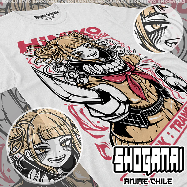 BNH31 Himiko Toga - BOKU NO HERO - ADULTO (Polera o Polerón) 2