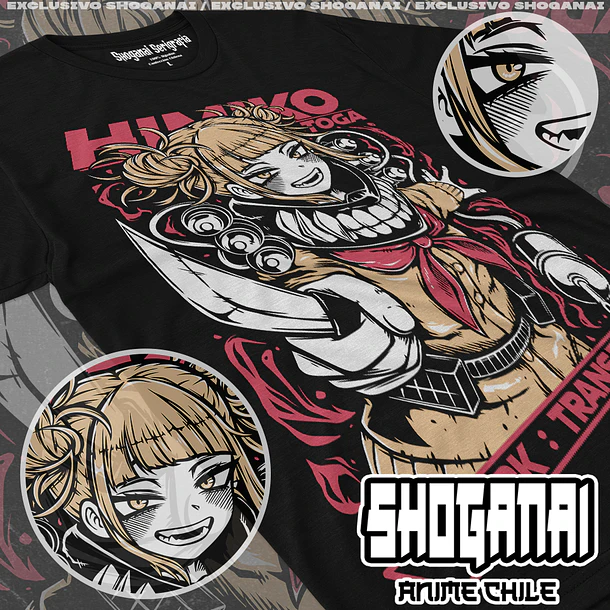 BNH31 Himiko Toga - BOKU NO HERO - ADULTO (Polera o Polerón) 1