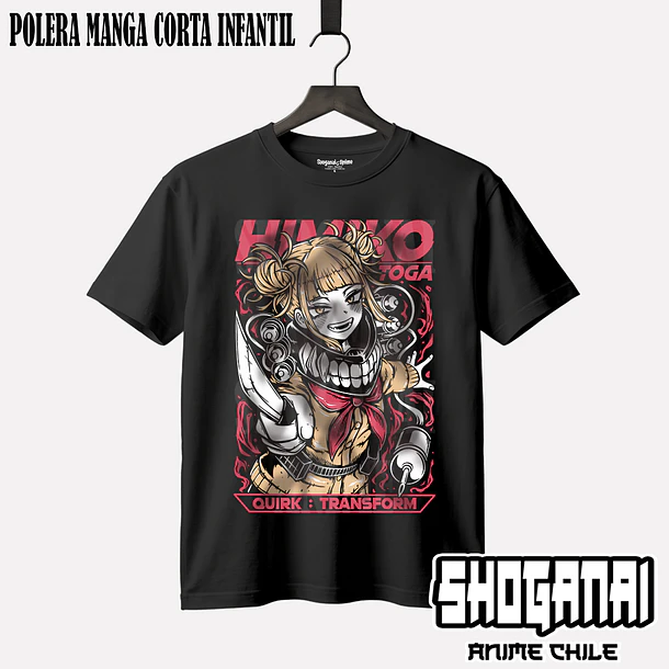 BNH31 Himiko Toga - BOKU NO HERO - INFANTIL (Polera o Polerón) 1