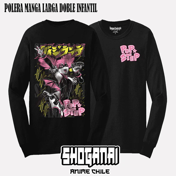 BNHV02 Pop Step / Kazuho Haneyama - BOKU NO HERO VIGILANTES - INFANTIL (Polera o Polerón) 4
