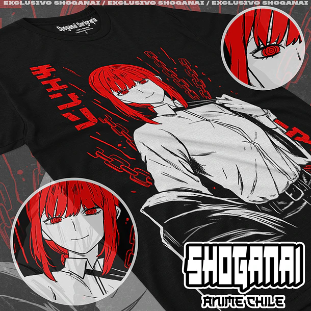 CHSM01 Makima - CHAINSAWMAN - ADULTO (Polera o Polerón) 1