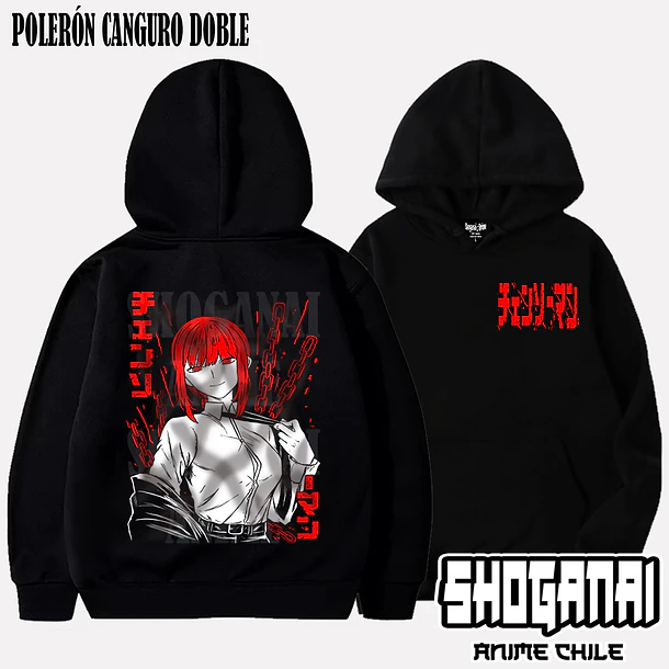 CHSM01 Makima - CHAINSAWMAN - ADULTO (Polera o Polerón) 5