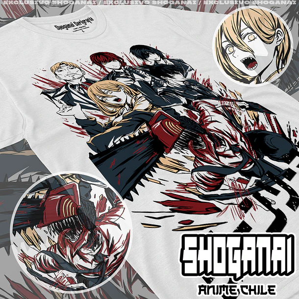 CHSM03 Devil Hunters - CHAINSAWMAN - ADULTO (Polera o Polerón) 2