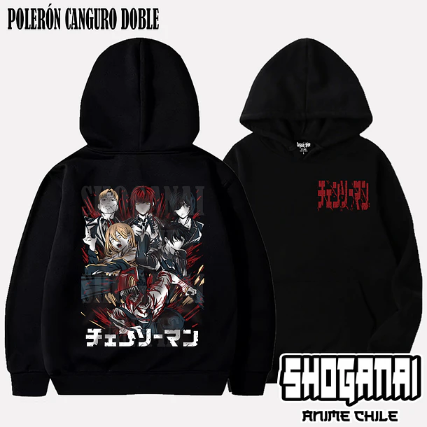 CHSM03 Devil Hunters - CHAINSAWMAN - ADULTO (Polera o Polerón) 6