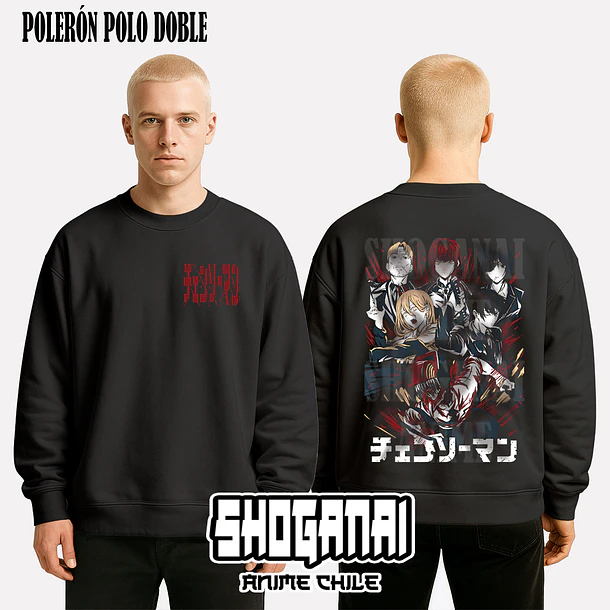 CHSM03 Devil Hunters - CHAINSAWMAN - ADULTO (Polera o Polerón) 8