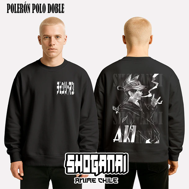 CHSM04 Aki Hayakawa - CHAINSAWMAN - ADULTO (Polera o Polerón) 7