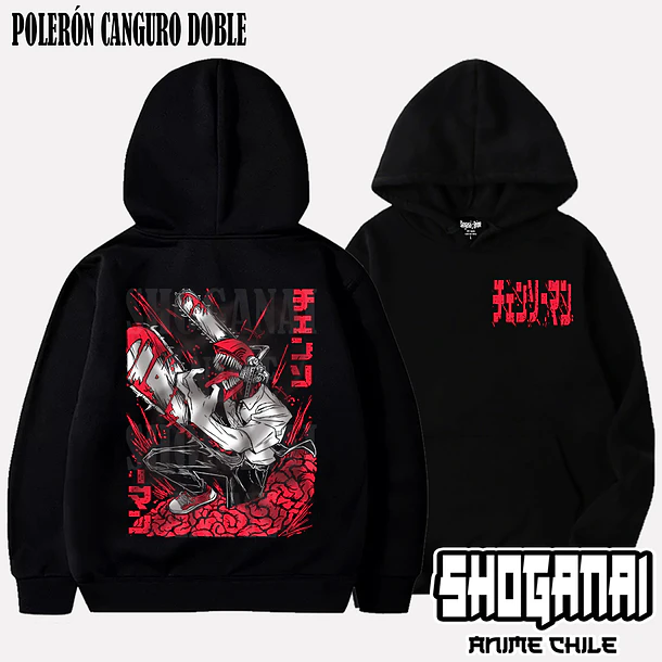 CHSM06 Denji - CHAINSAWMAN - ADULTO (Polera o Polerón) 5
