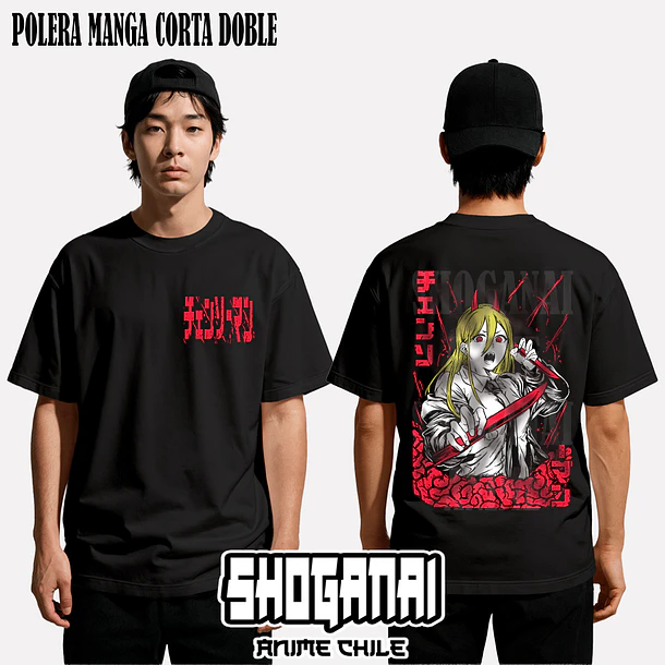 CHSM07 Power - CHAINSAWMAN - ADULTO (Polera o Polerón) 2