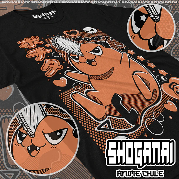 CHSM08 Pochita - CHAINSAWMAN - ADULTO (Polera o Polerón) 1