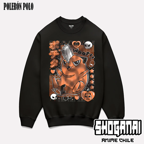 CHSM08 Pochita - CHAINSAWMAN - ADULTO (Polera o Polerón) 7