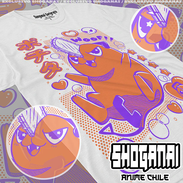 CHSM08 OP2 Pochita - CHAINSAWMAN - INFANTIL (Polera o Polerón) 1