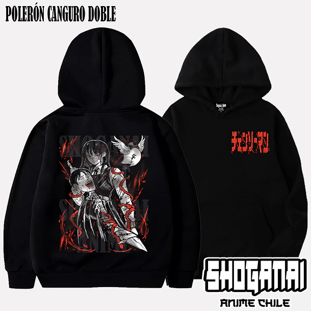 CHSM09 Asa Mitaka - CHAINSAWMAN - ADULTO (Polera o Polerón) 5