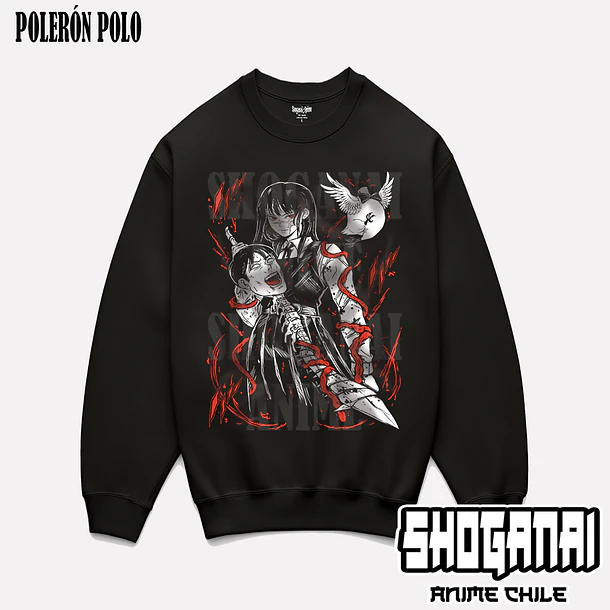 CHSM09 Asa Mitaka - CHAINSAWMAN - ADULTO (Polera o Polerón) 6