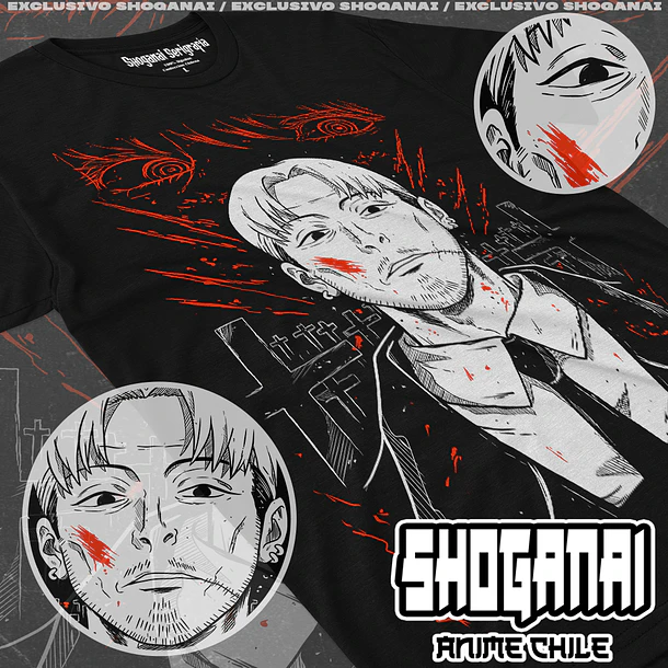 CHSM10 Kishibe - CHAINSAWMAN - ADULTO (Polera o Polerón) 1