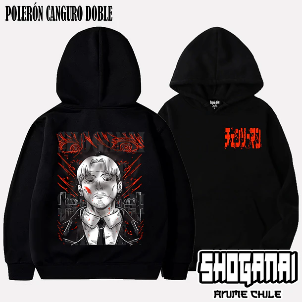 CHSM10 Kishibe - CHAINSAWMAN - ADULTO (Polera o Polerón) 5