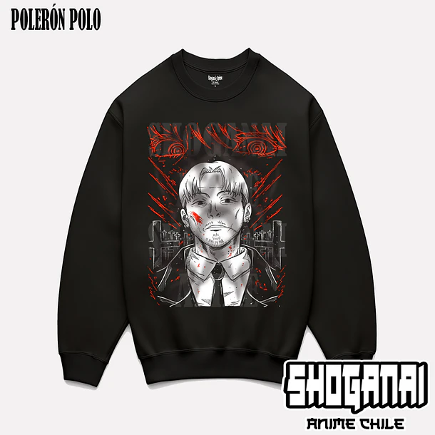 CHSM10 Kishibe - CHAINSAWMAN - ADULTO (Polera o Polerón) 6