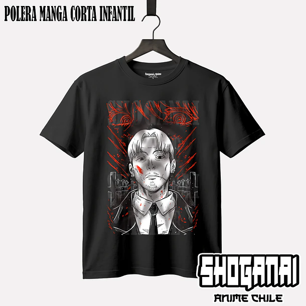 CHSM10 Kishibe - CHAINSAWMAN - INFANTIL (Polera o Polerón) 1