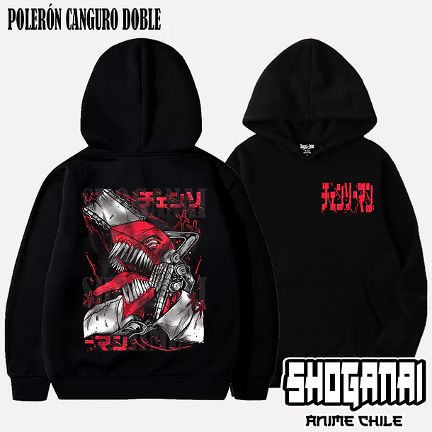CHSM12 Denji - CHAINSAWMAN - ADULTO (Polera o Polerón) 5